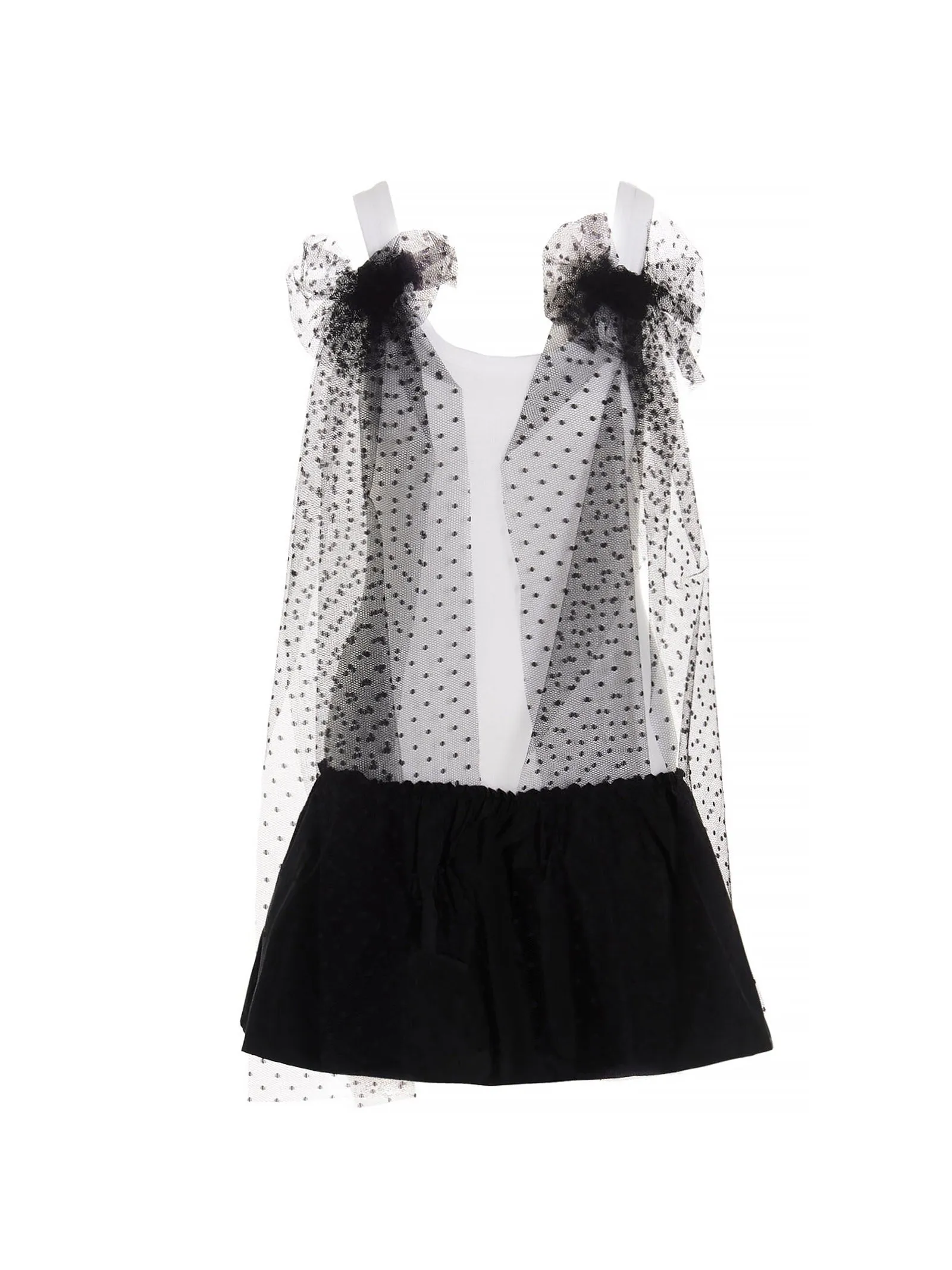REDValentino Bow Detailed Mini Dress