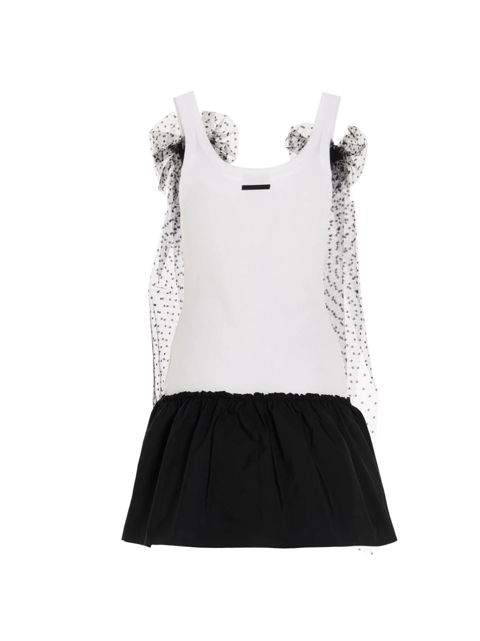 REDValentino Bow Detailed Mini Dress