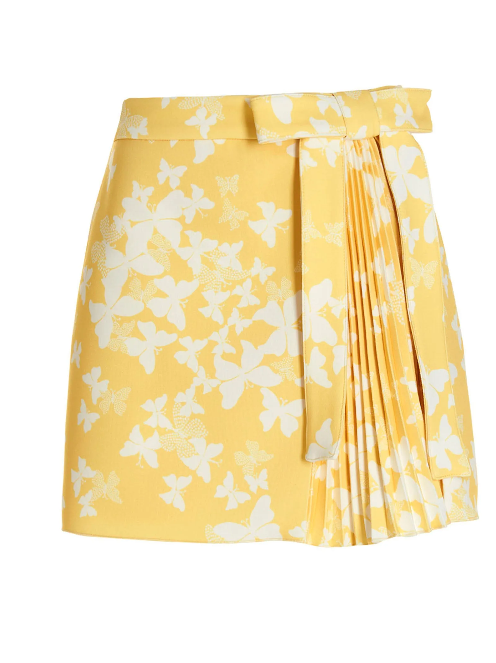 REDValentino Butterfly Printed Bow Detailed Shorts