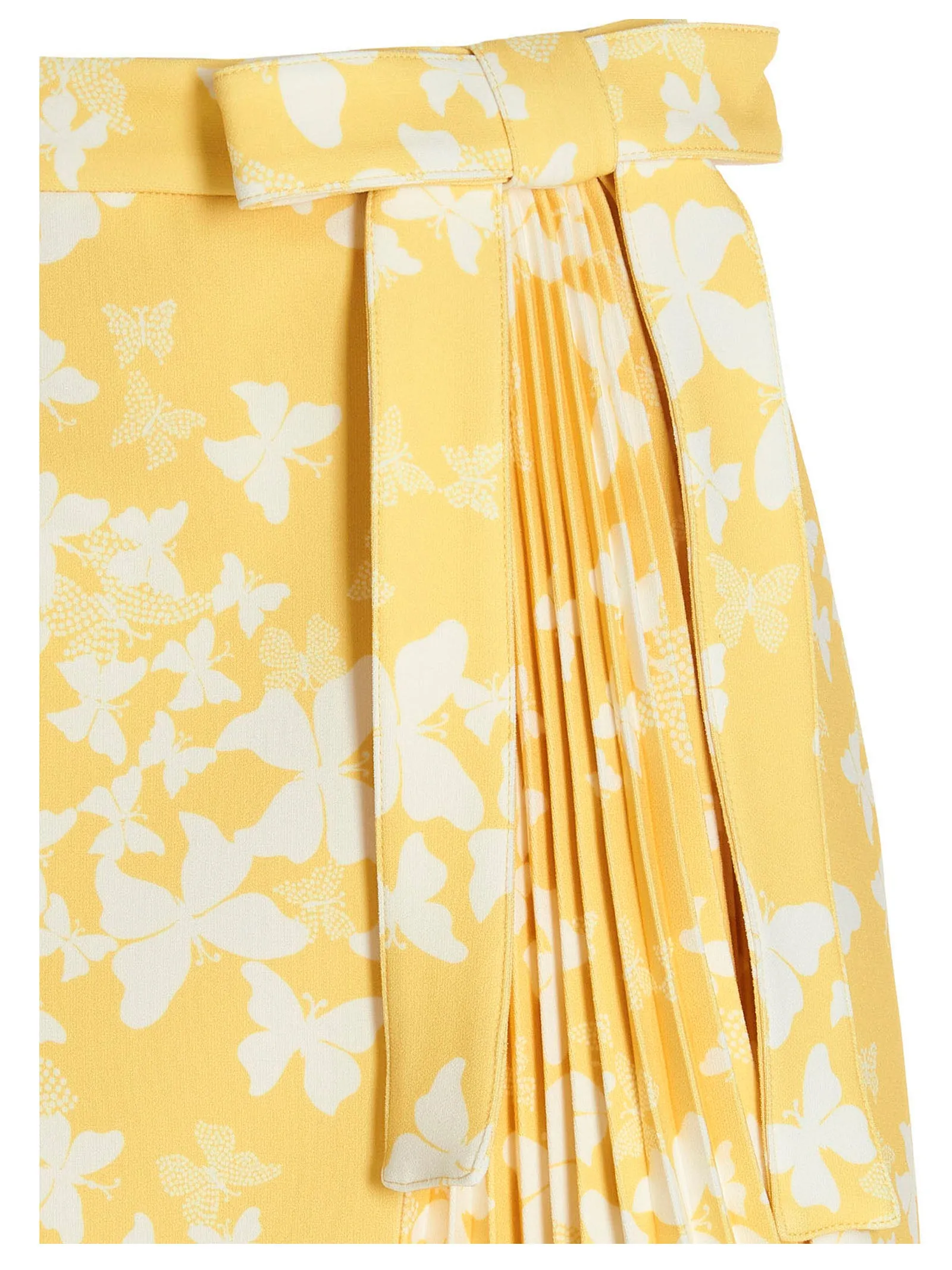 REDValentino Butterfly Printed Bow Detailed Shorts