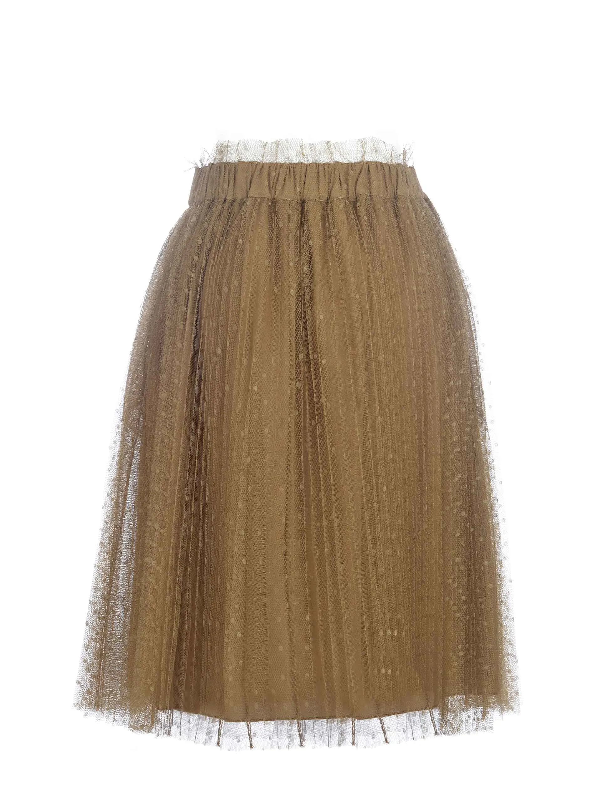 REDValentino High Waist Tulle Skirt