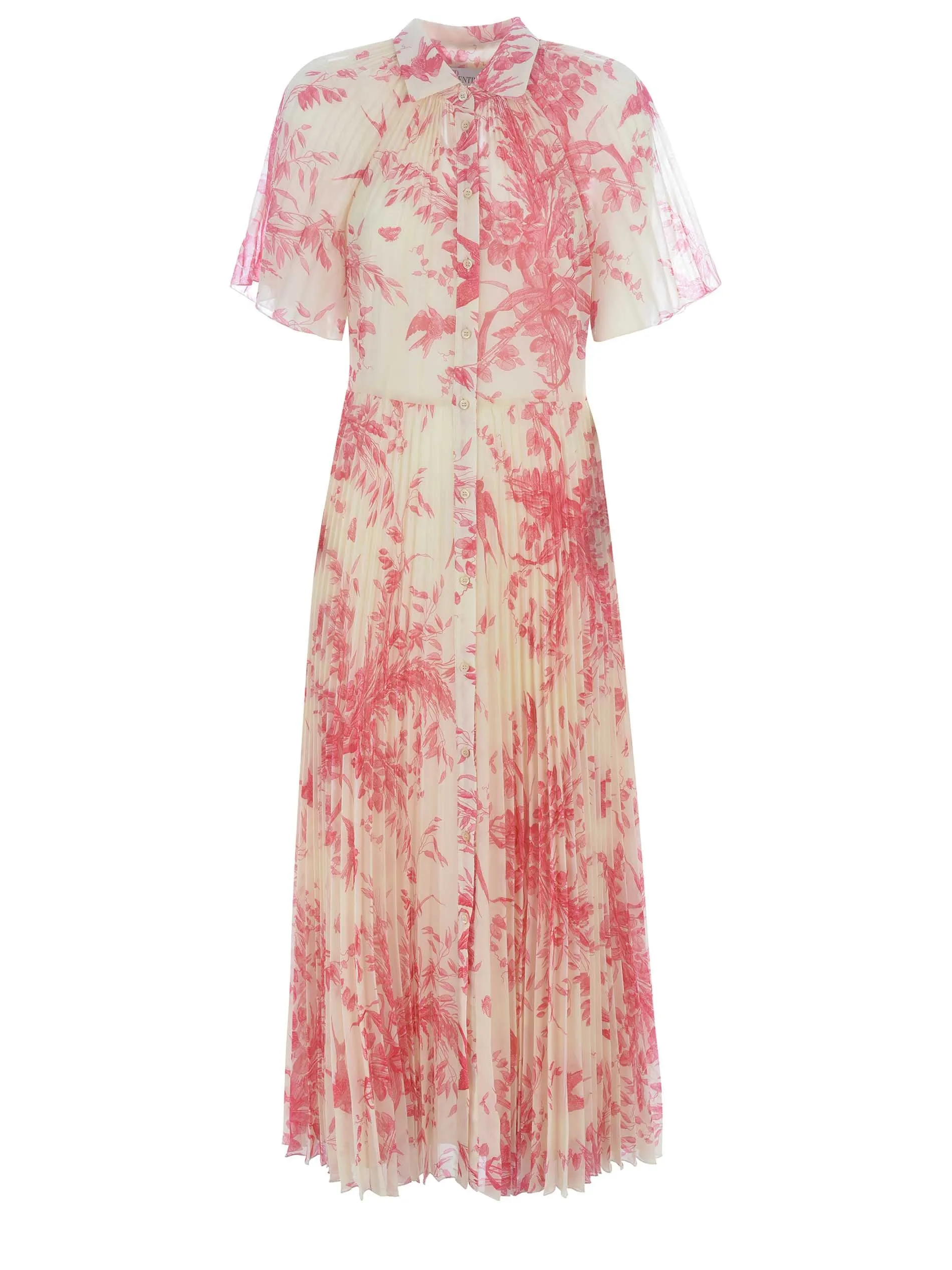 REDValentino Printed Short-Sleeved Dress