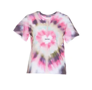 REDValentino Tie Dye Print Crewneck T-Shirt