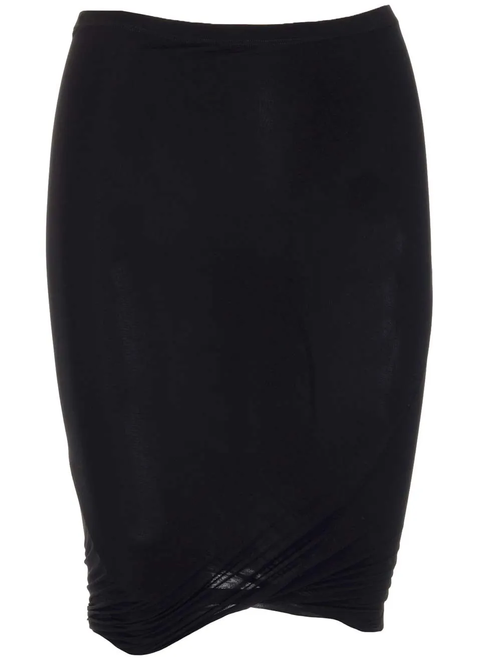 Rick Owens Asymmetric Hem Mini Skirt