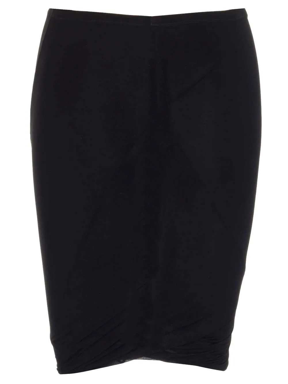 Rick Owens Asymmetric Hem Mini Skirt