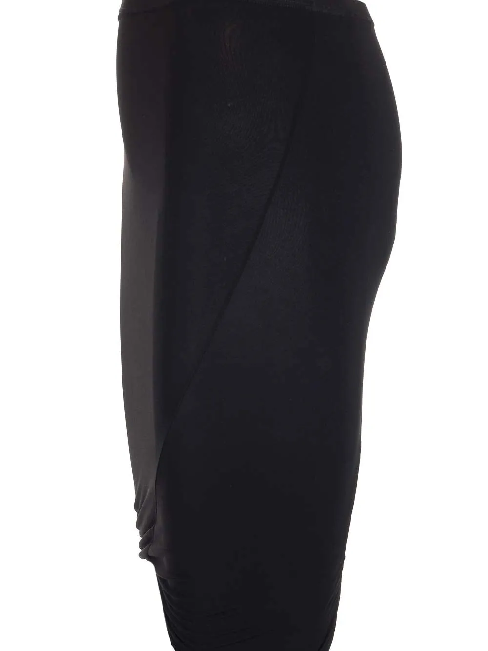 Rick Owens Asymmetric Hem Mini Skirt