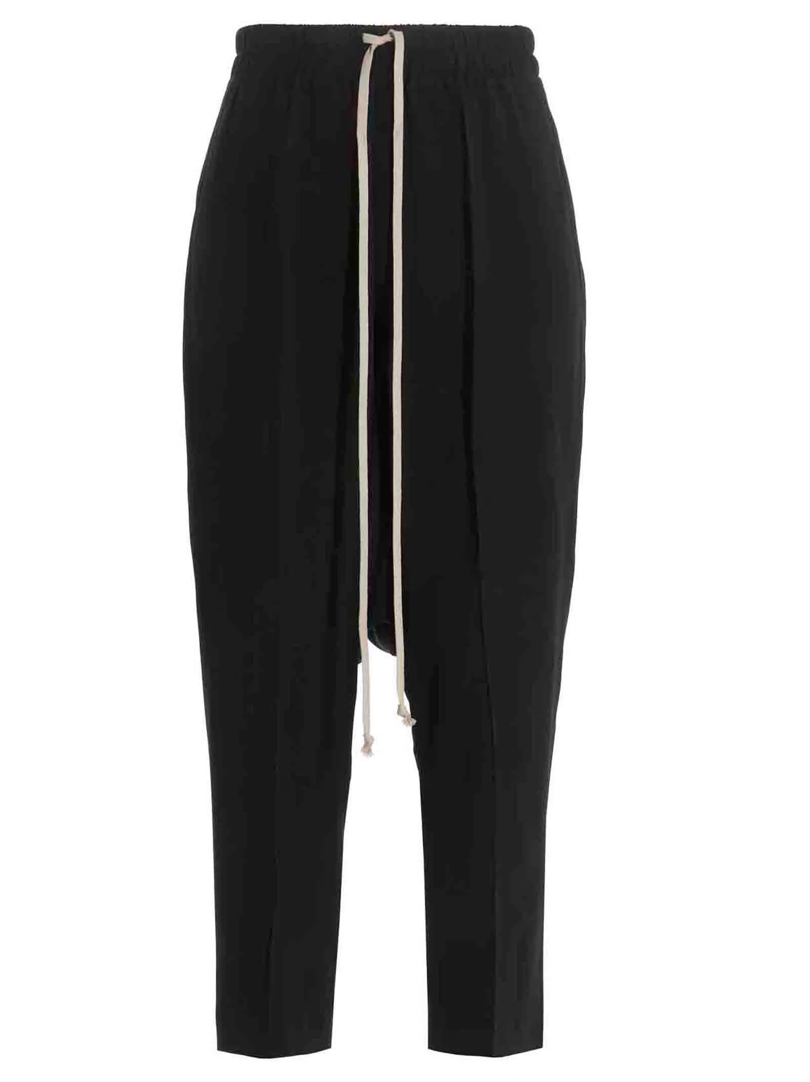 Rick Owens Drawstring Cropped Trousers