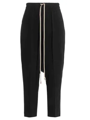 Rick Owens Drawstring Cropped Trousers