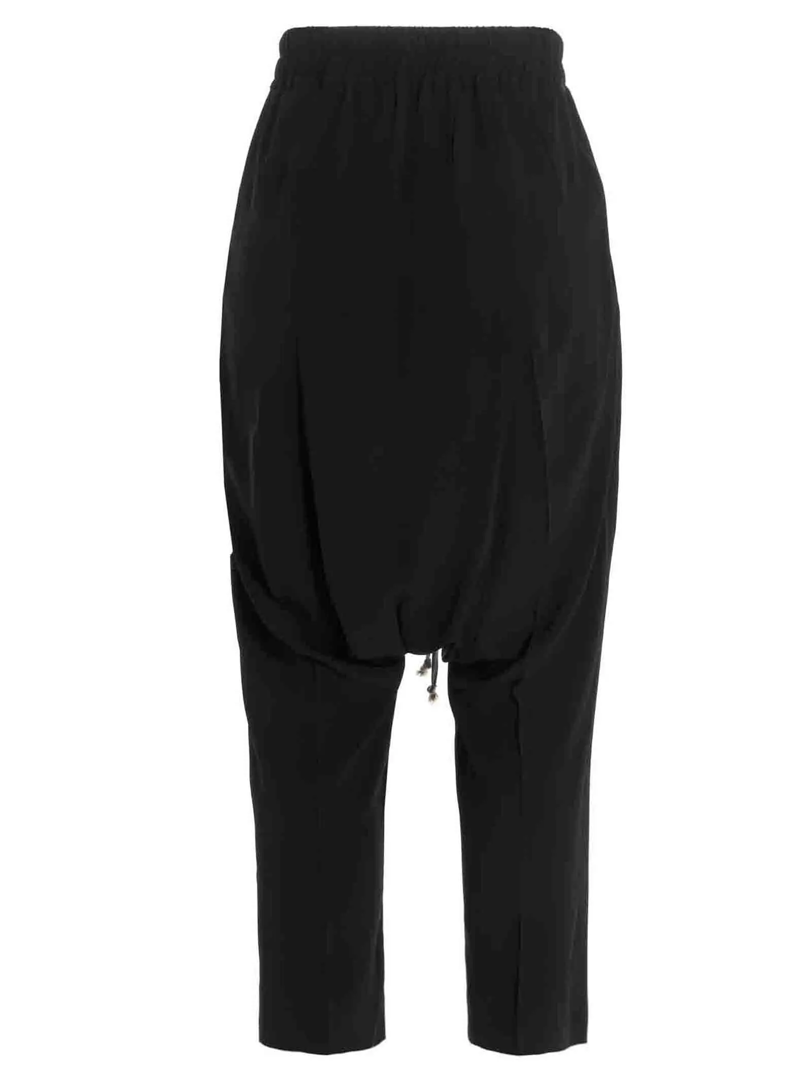 Rick Owens Drawstring Cropped Trousers