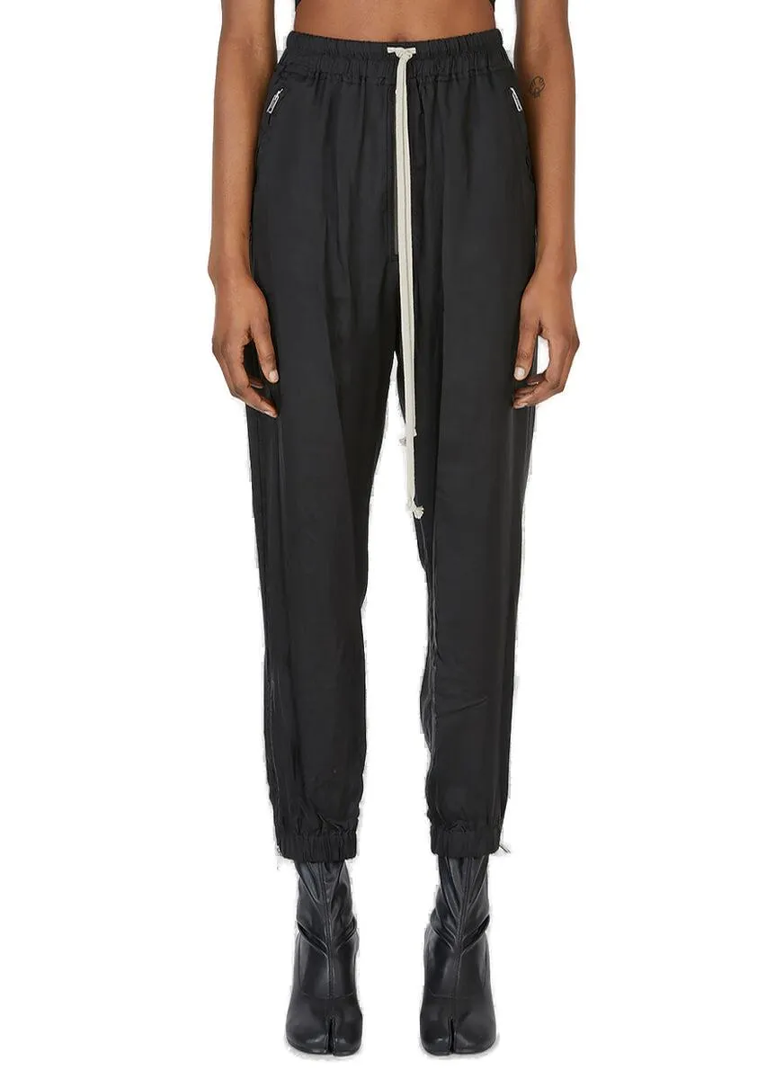 Rick Owens Drawstring Tapered Track Pants
