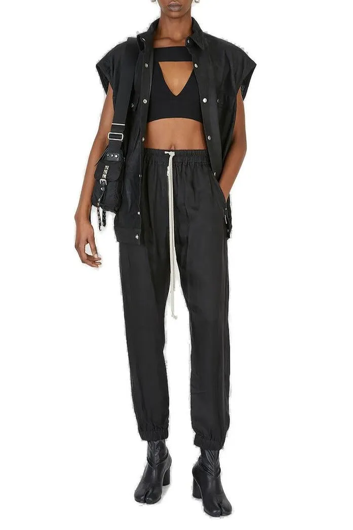 Rick Owens Drawstring Tapered Track Pants