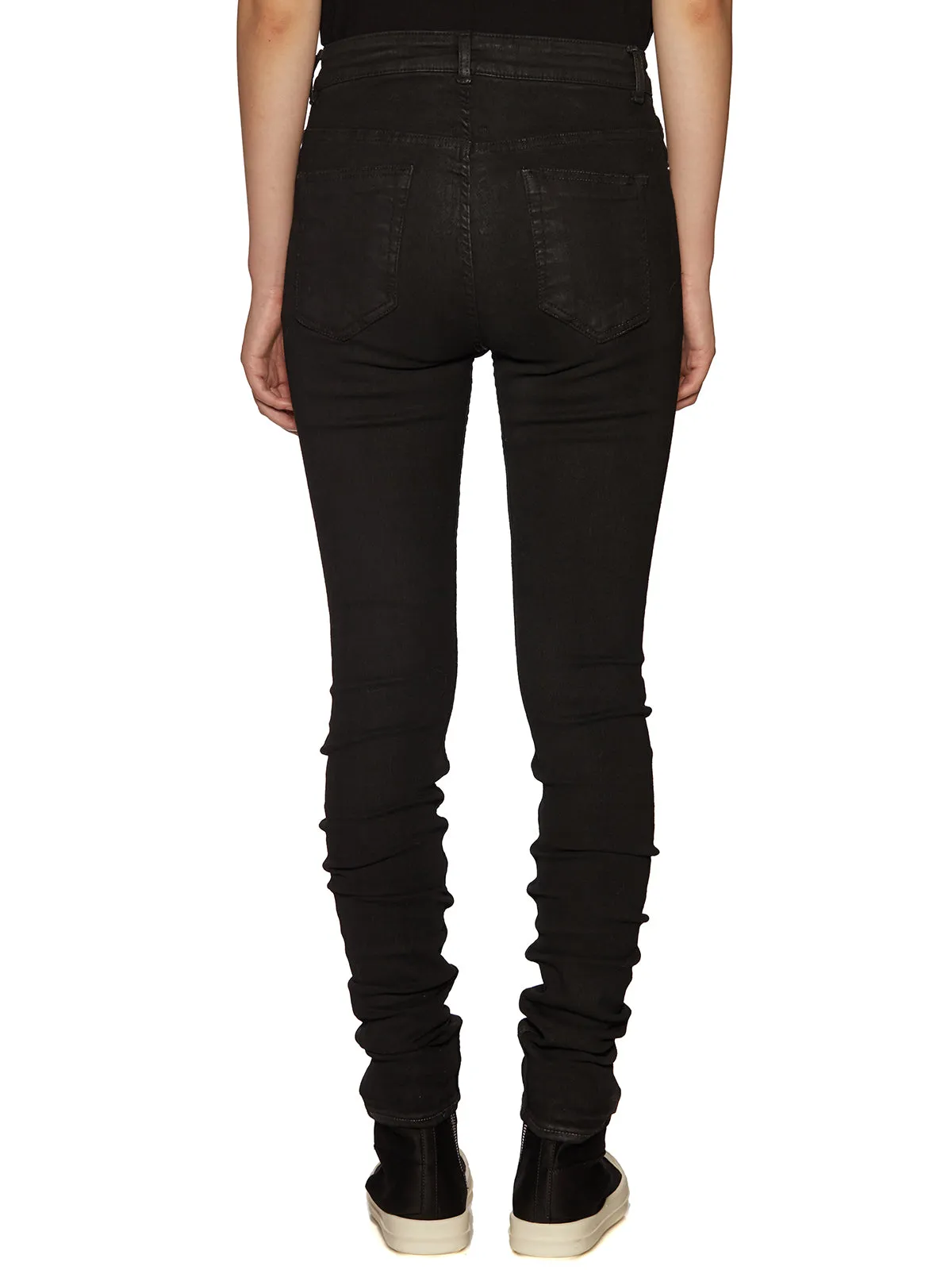 Rick Owens DRKSHDW Detroit Low-Rise Skinny Jeans