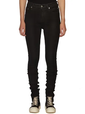 Rick Owens DRKSHDW Detroit Low-Rise Skinny Jeans