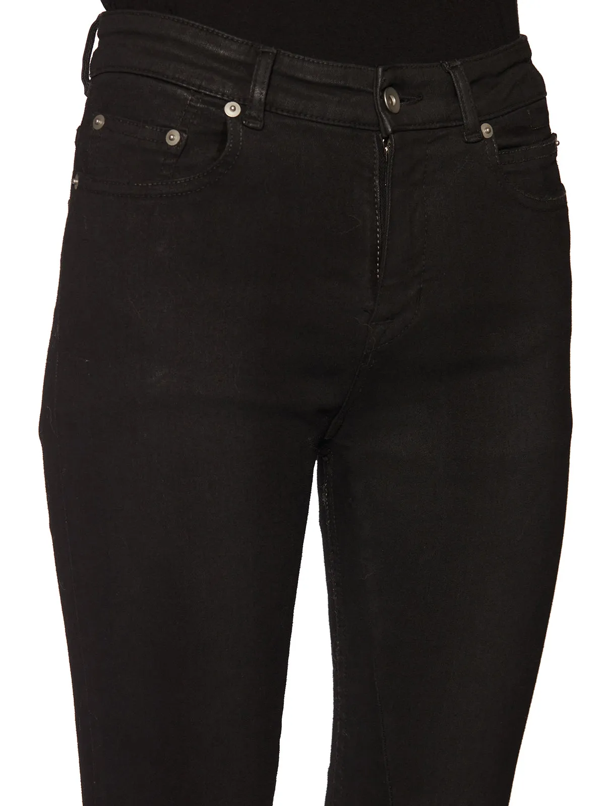 Rick Owens DRKSHDW Detroit Low-Rise Skinny Jeans