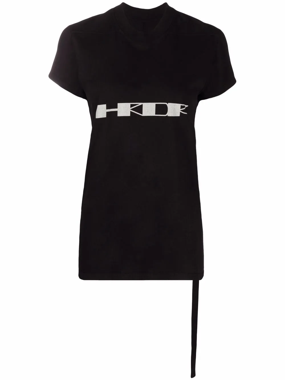Rick Owens DRKSHDW Logo Print Ribbed T-Shirt