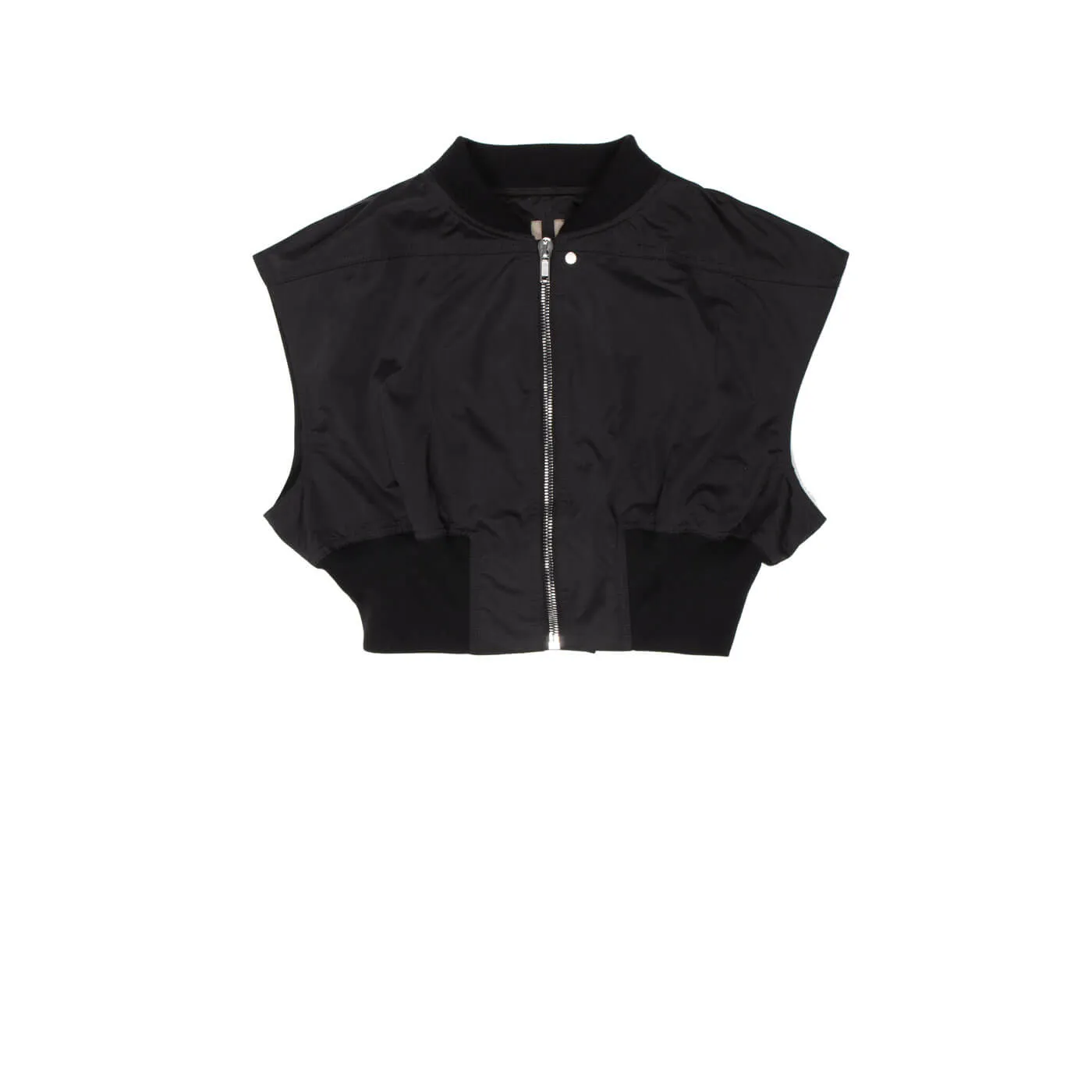 Rick Owens DRKSHDW Zipped Sleeveless Bomber Jacket