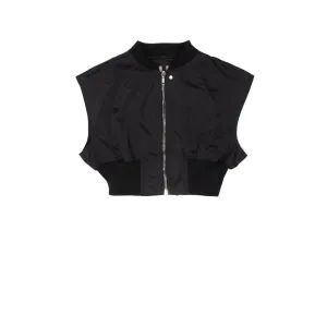 Rick Owens DRKSHDW Zipped Sleeveless Bomber Jacket