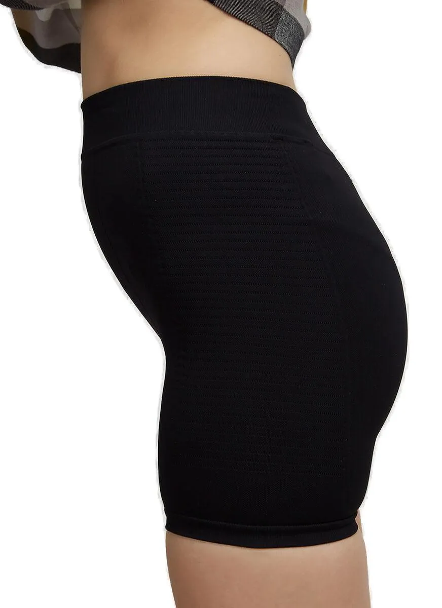 Rick Owens Knitted High Waist Bike Shorts