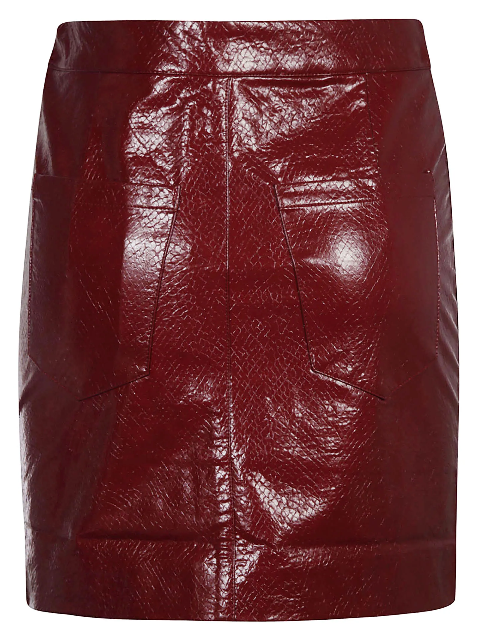 ROTATE A-Line Waxed Skirt