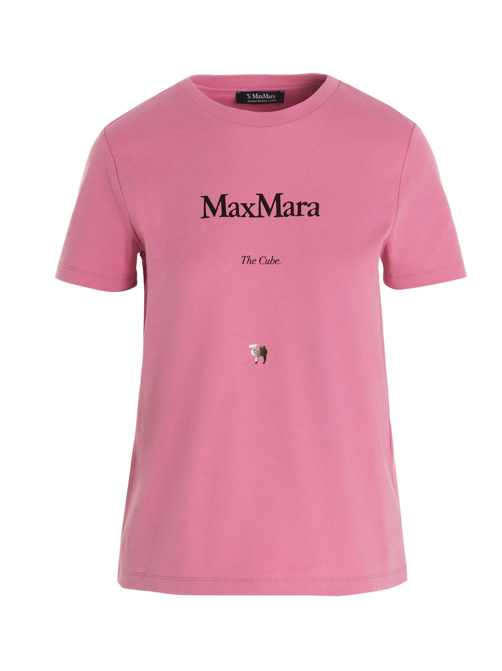 'S Max Mara Giga Logo Print T-Shirt