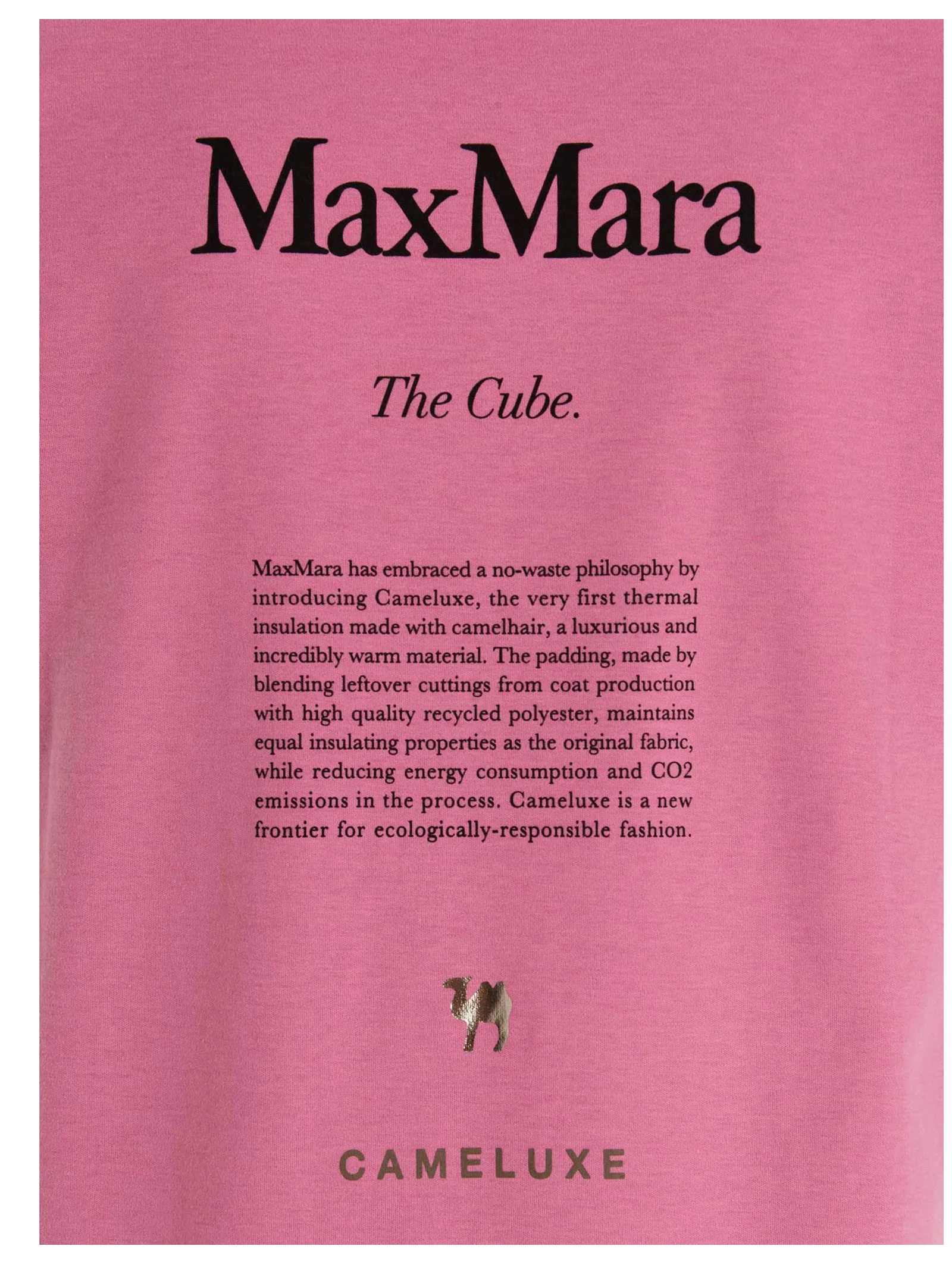 'S Max Mara Giga Logo Print T-Shirt