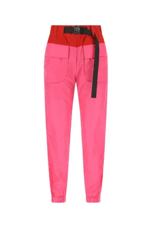 Sacai Two Toned Tapered Leg Trousers