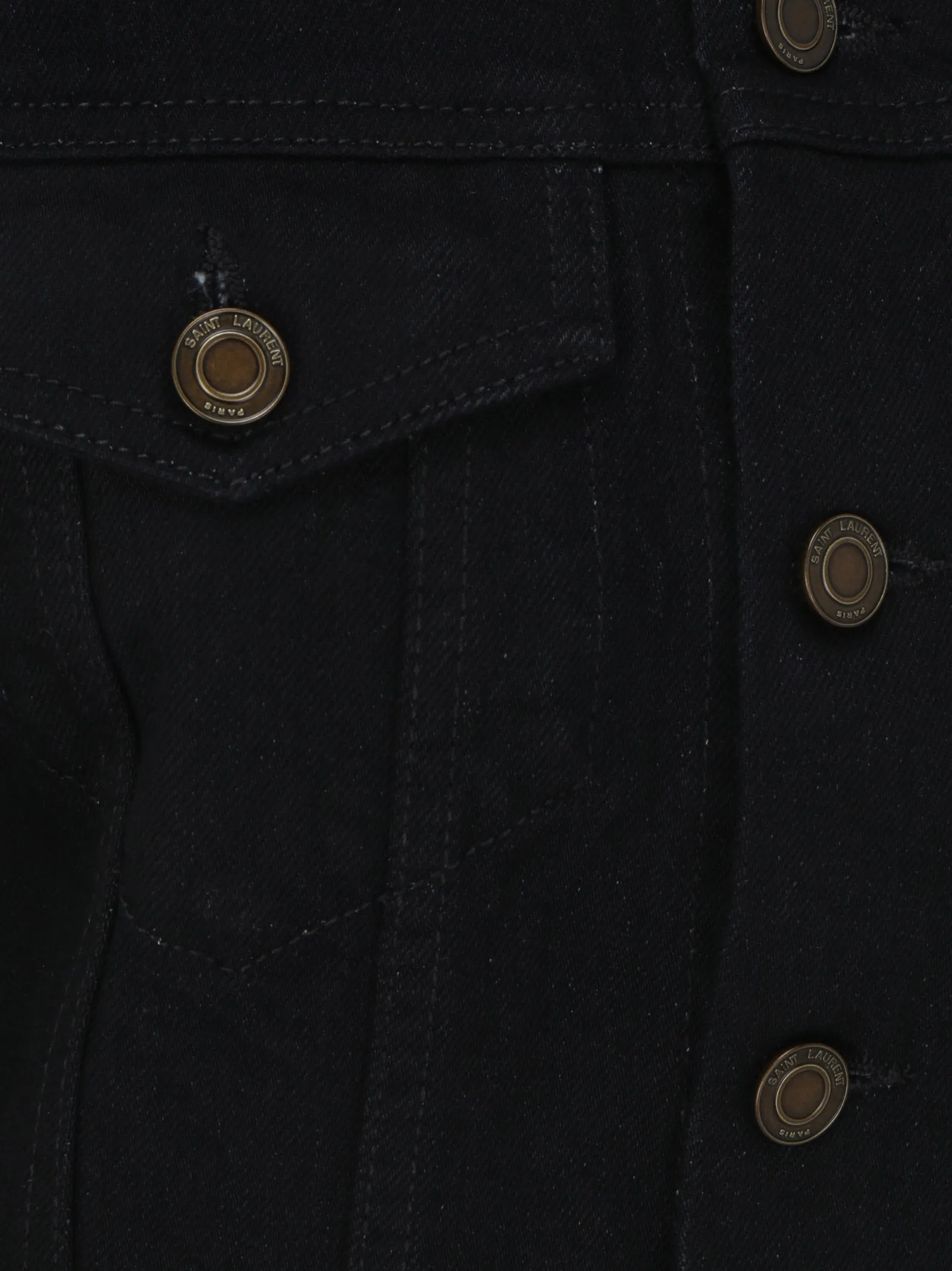 Saint Laurent Button Down Denim Jacket