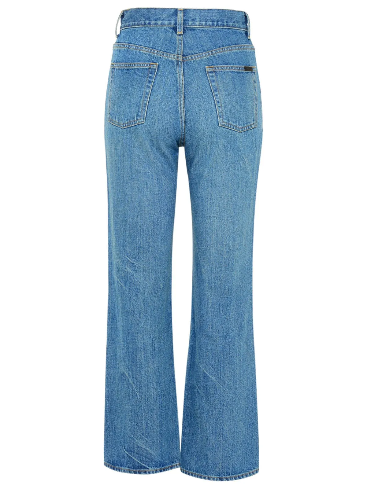 Saint Laurent Francoise Cropped Jeans