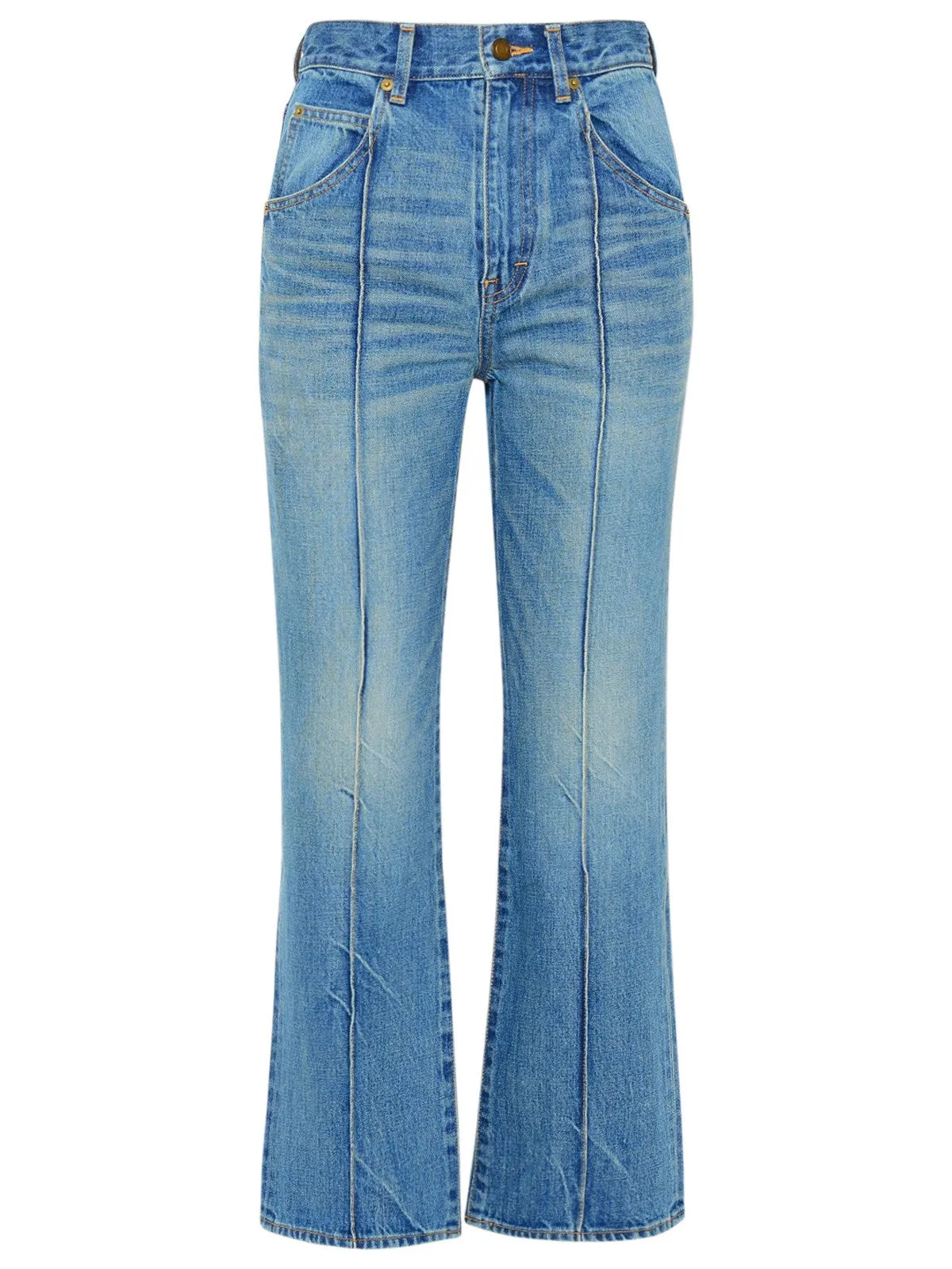 Saint Laurent Francoise Cropped Jeans