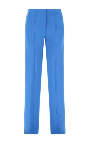 Salvatore Ferragamo High-Waisted Logo Patch Trousers