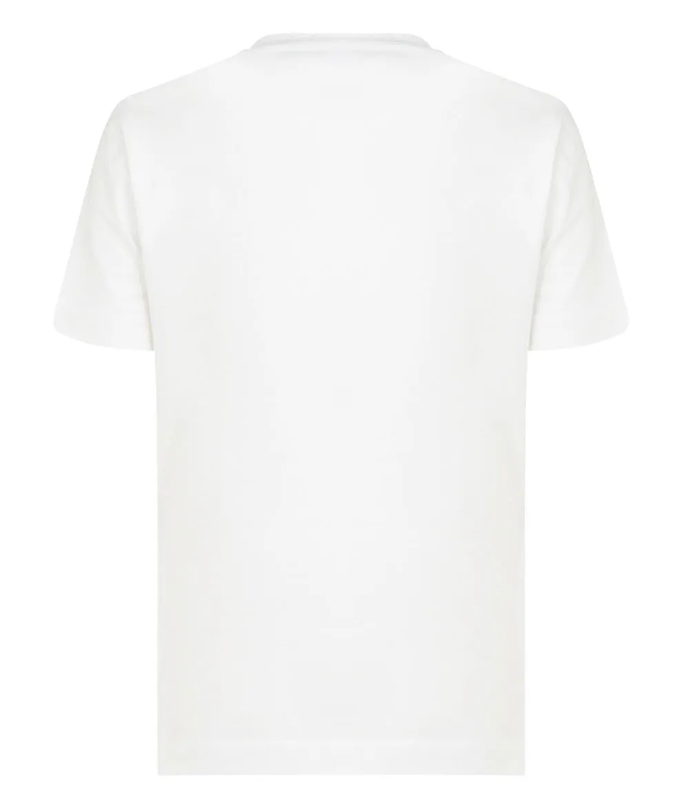Salvatore Ferragamo Logo Printed Crewneck T-Shirt