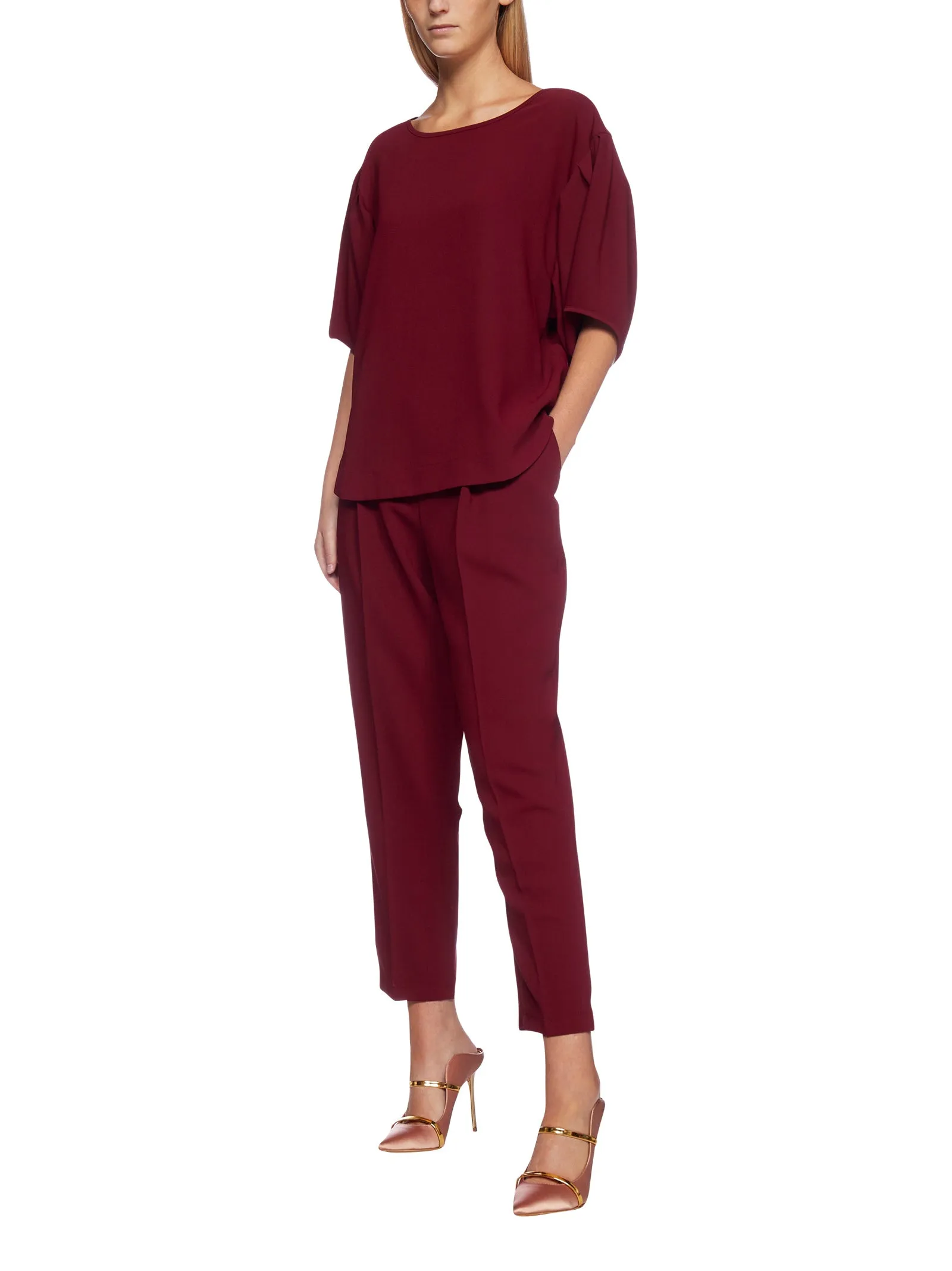 See By Chlo Creased Slim Leg Trousers