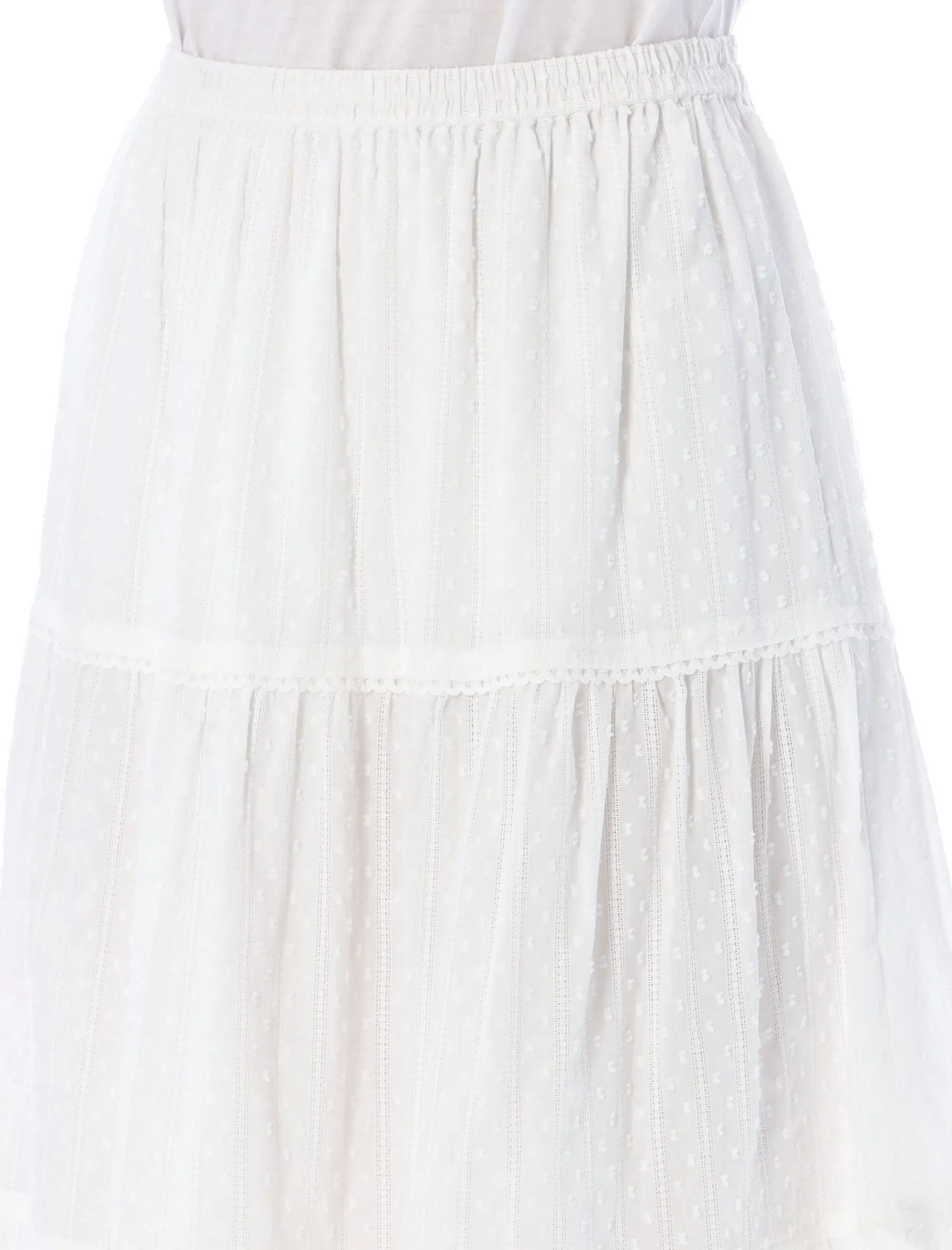 See By Chlo Pleated Midi Skirt