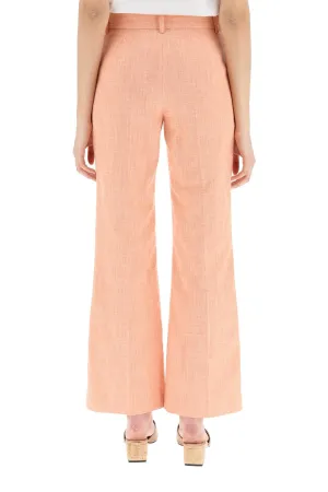 See By Chlo Tweed Bootcut High Waist Pants