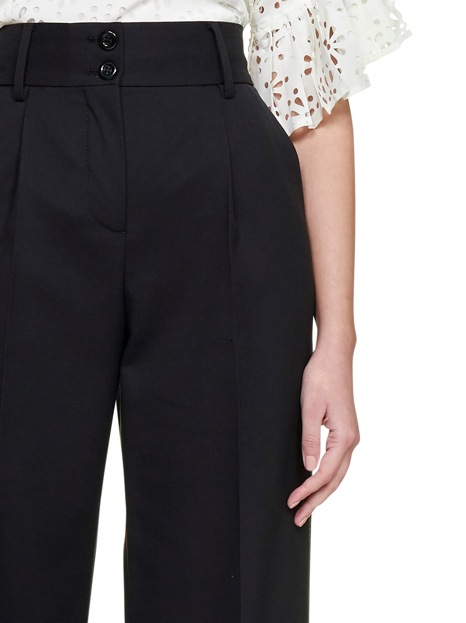 See By Chlo Wide-Leg Flared Trousers
