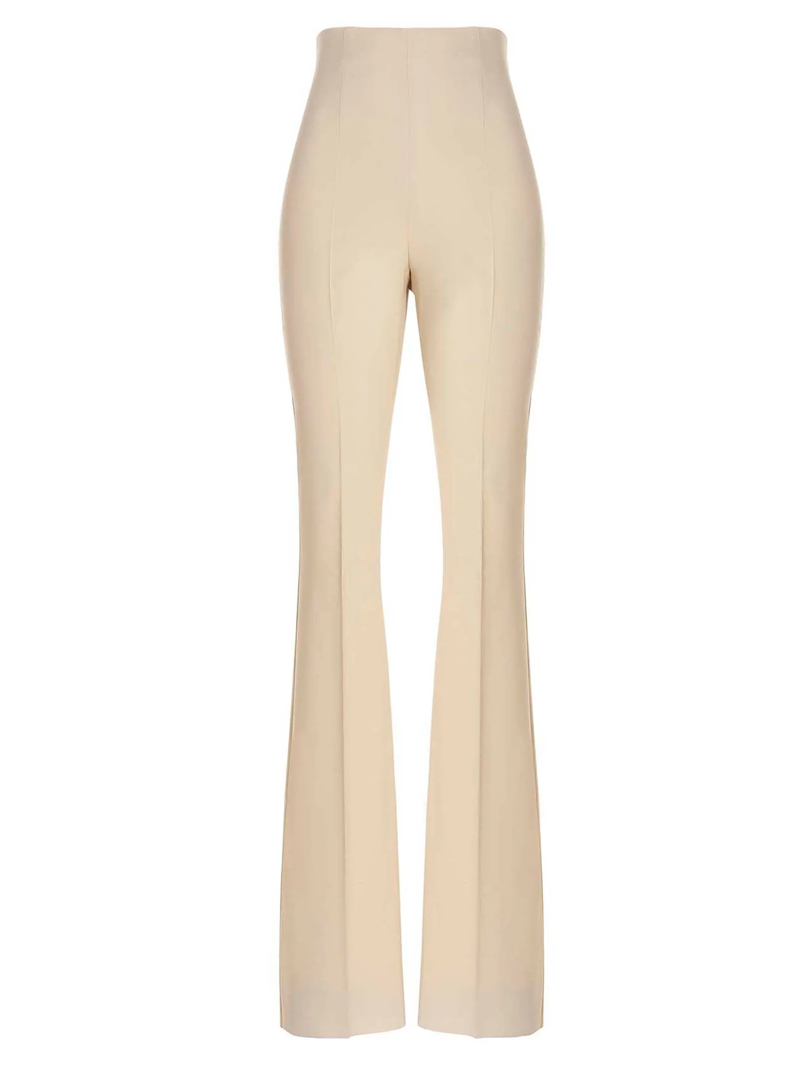 Sportmax Zip Detailed Slim Fit Trousers
