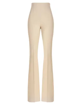 Sportmax Zip Detailed Slim Fit Trousers