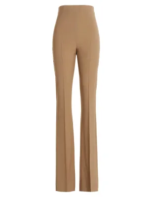 Sportmax Zip Detailed Slim Fit Trousers