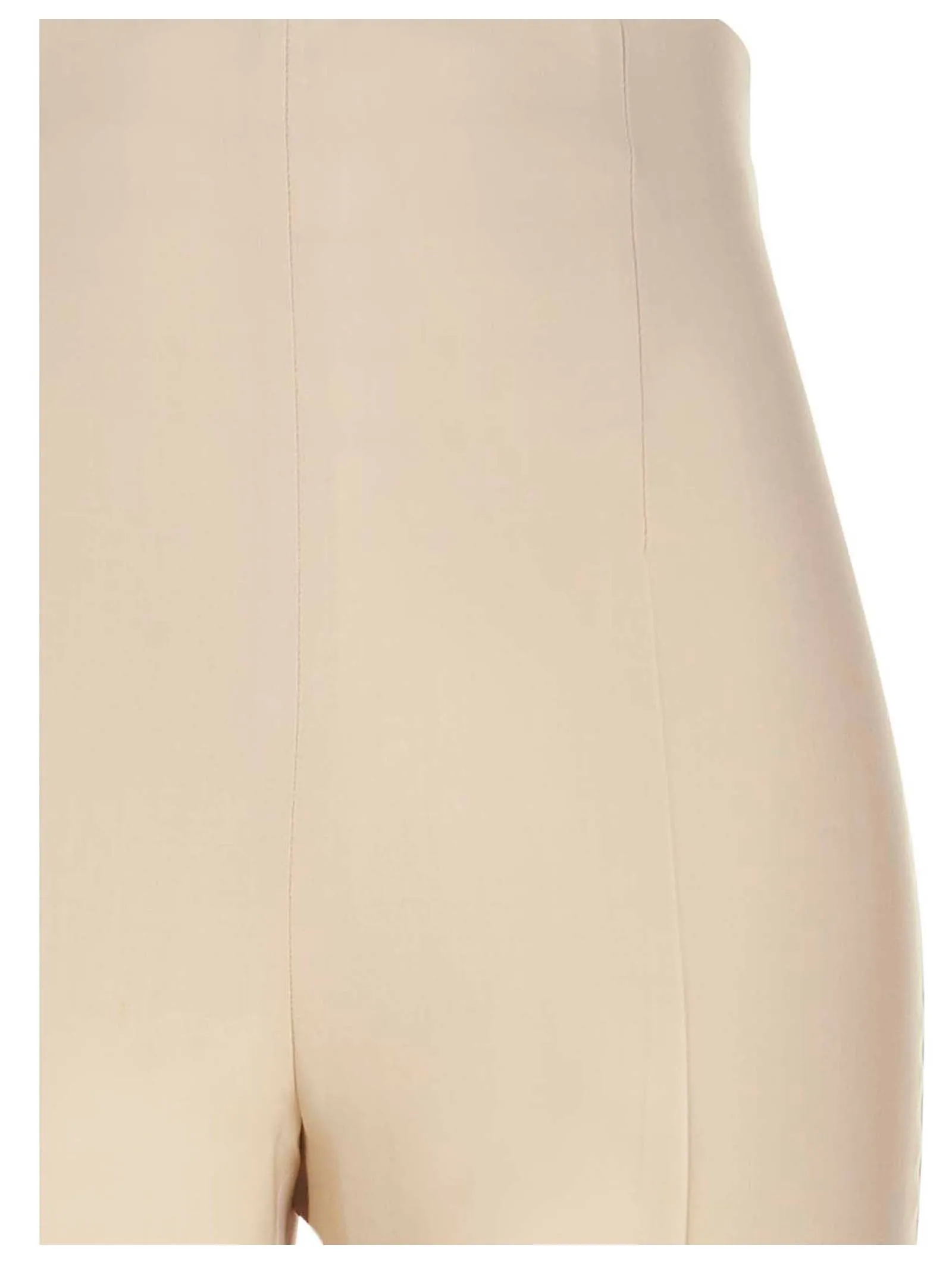 Sportmax Zip Detailed Slim Fit Trousers