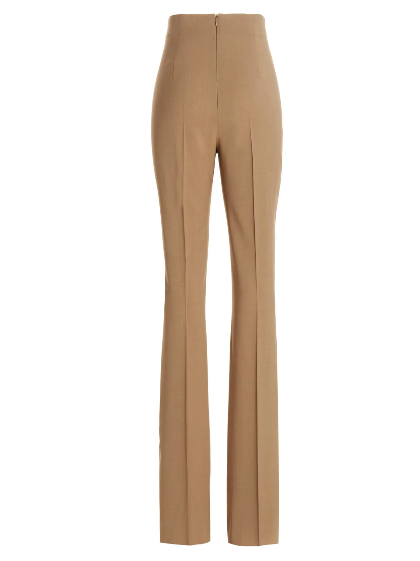 Sportmax Zip Detailed Slim Fit Trousers