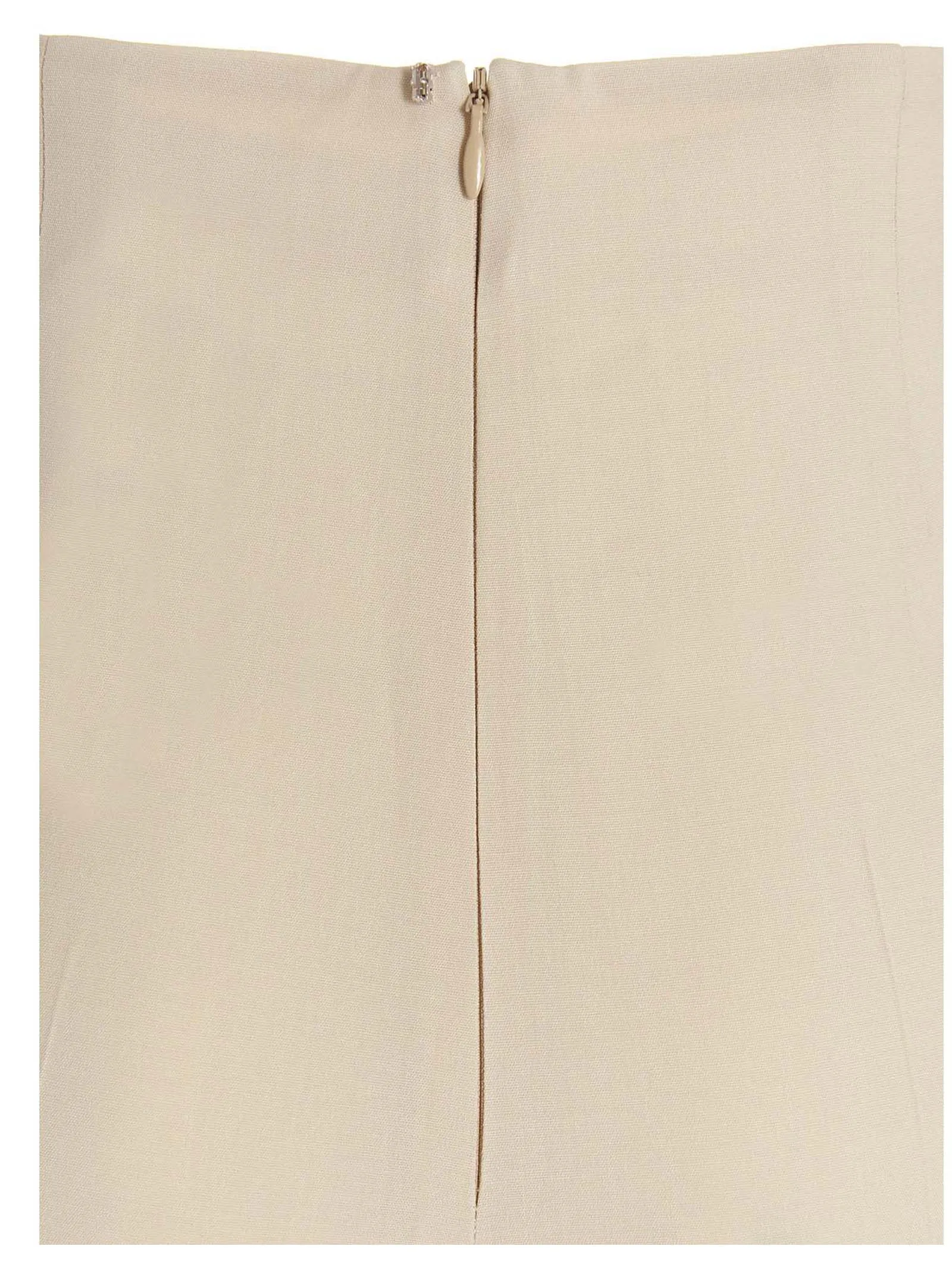Sportmax Zip Detailed Slim Fit Trousers