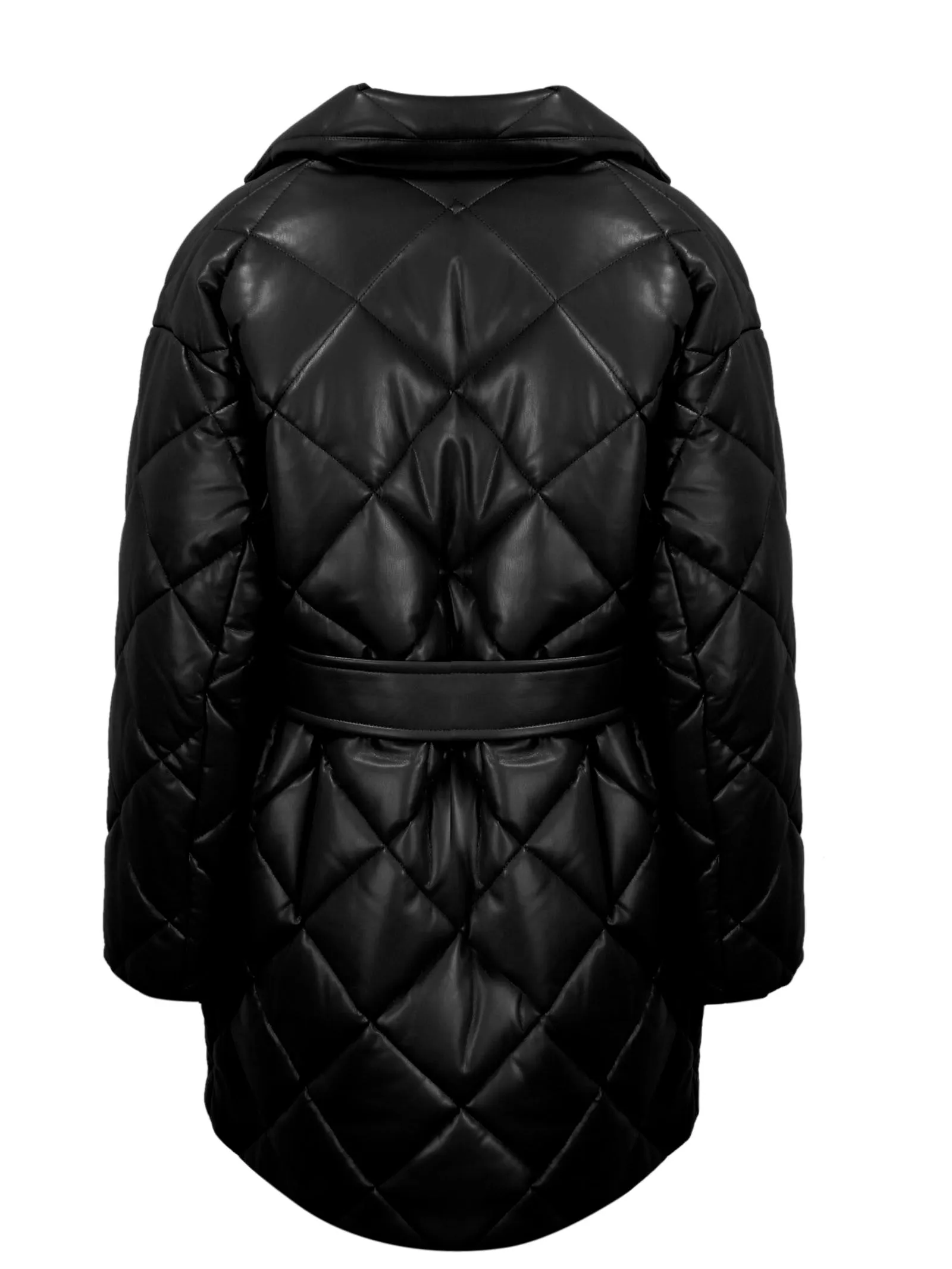 Stand Studio Maxim Quilted Faux Leather Jacket