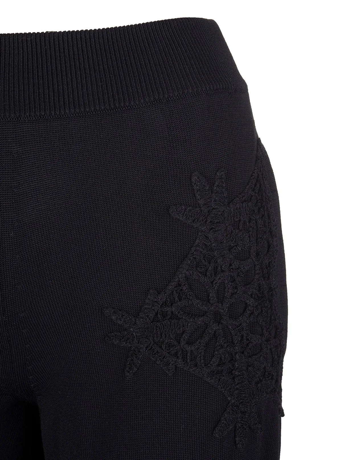 Stella McCartney Crochet-Detail Jogging Pants