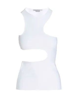 Stella McCartney Cut Out Crewneck Tank Top