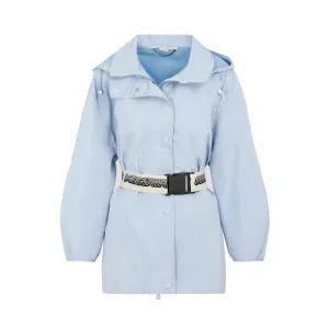 Stella McCartney Drawstring Hooded Belt Jacket