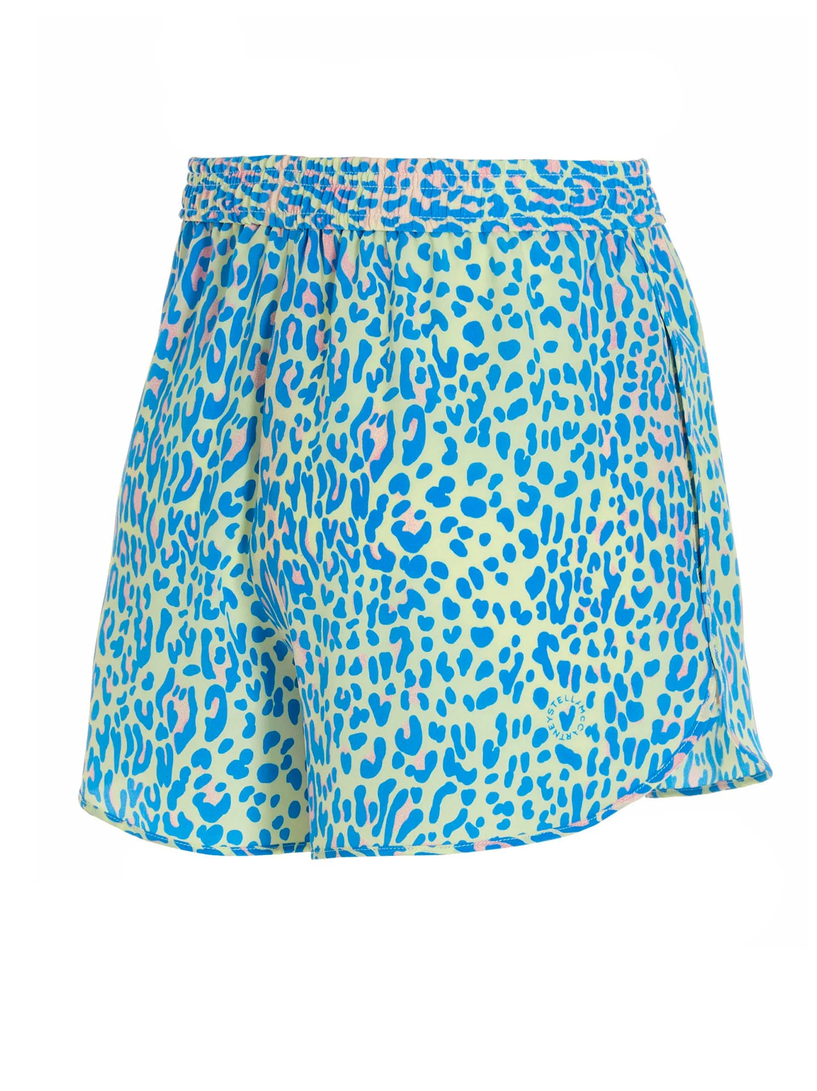 Stella McCartney Elasticated Waistband Leopard Printed Shorts