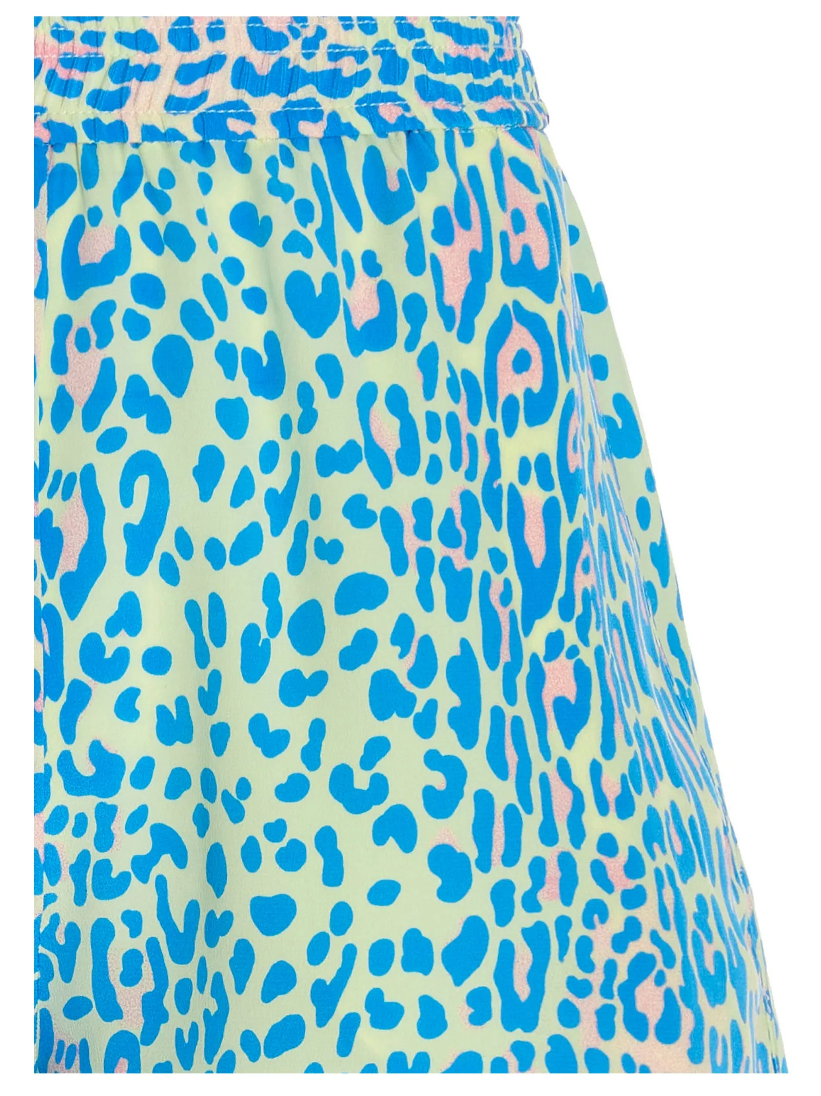 Stella McCartney Elasticated Waistband Leopard Printed Shorts