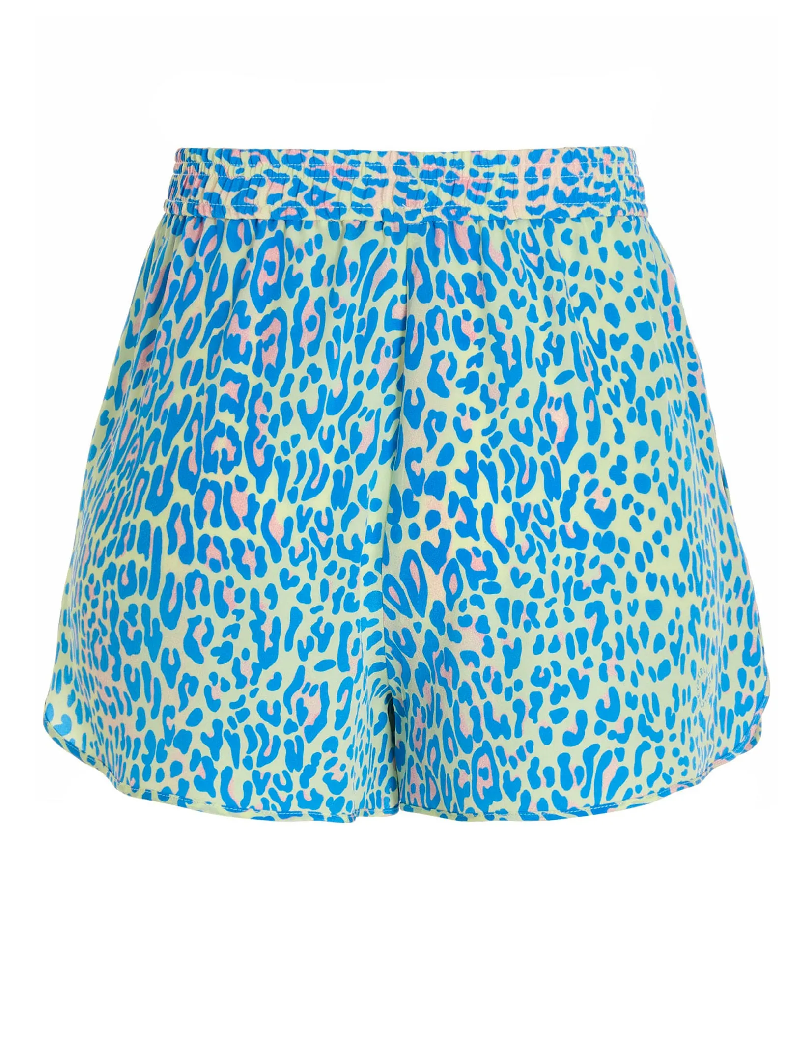 Stella McCartney Elasticated Waistband Leopard Printed Shorts
