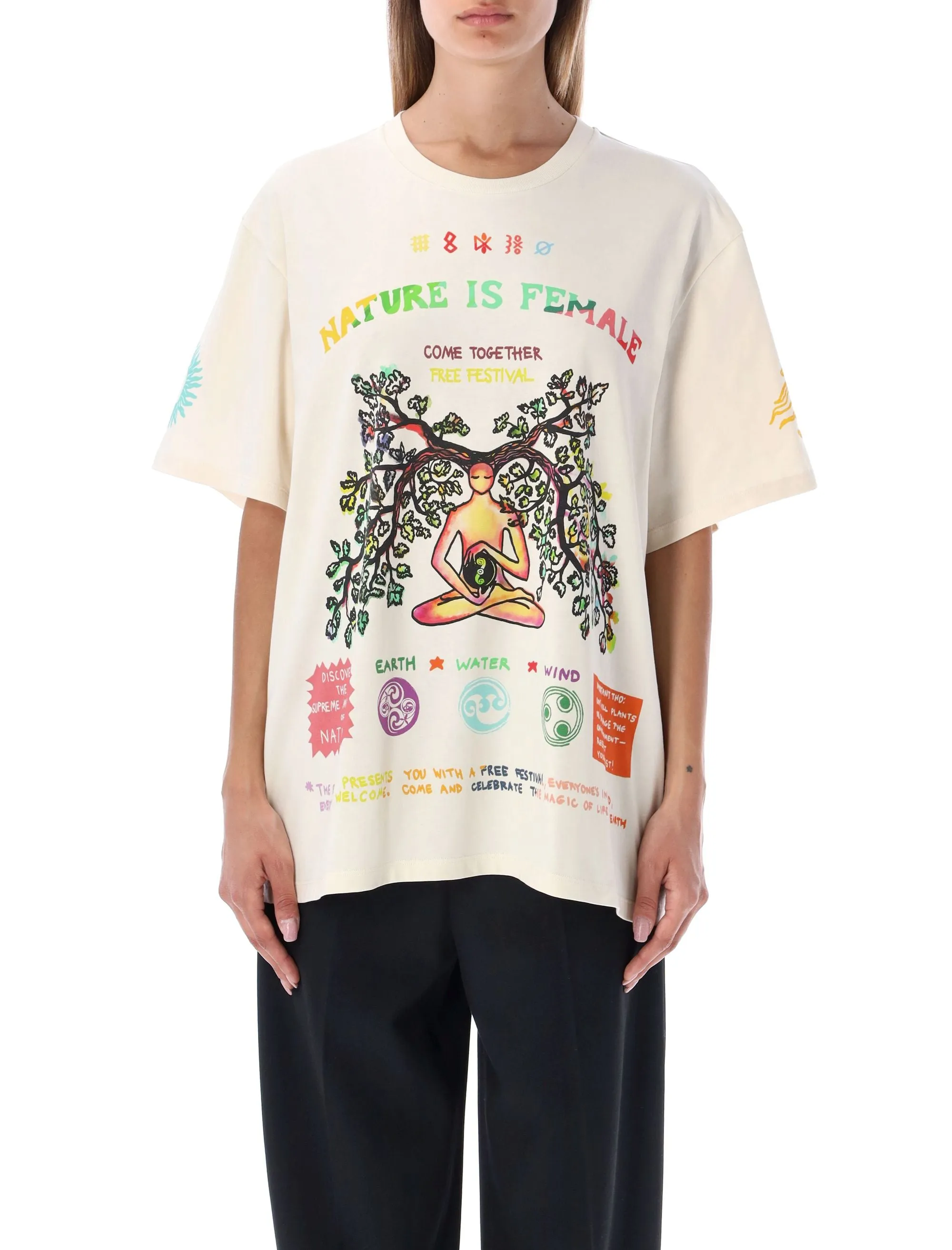 Stella McCartney Graphic Printed Crewneck T-Shirt