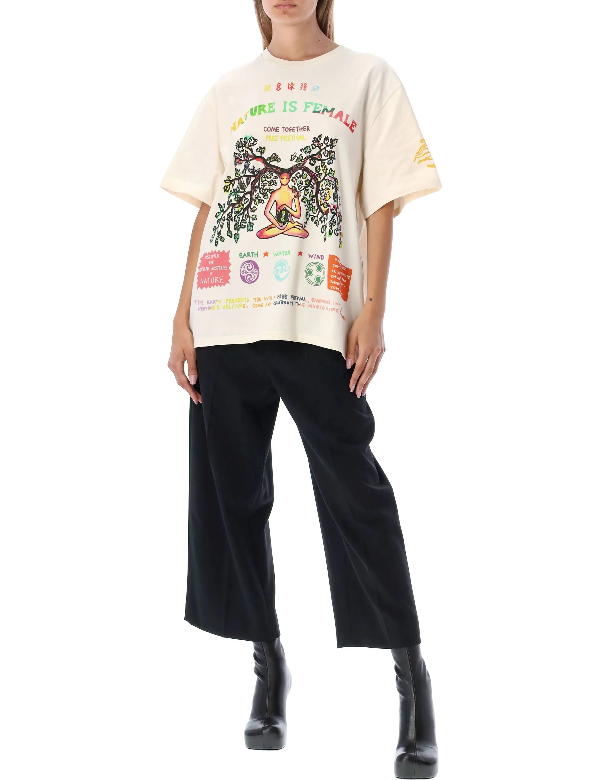 Stella McCartney Graphic Printed Crewneck T-Shirt